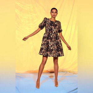 518 NWT CRAS Animal Print Dress Size 42